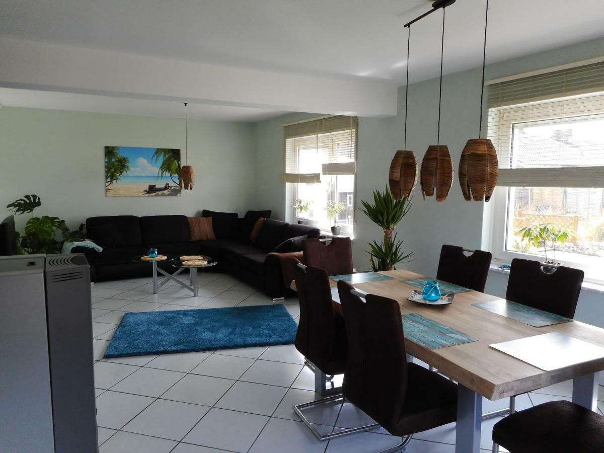 Modernes Ferienhaus Der Besonderen Art Mit Garten Lohne  Kültér fotó
